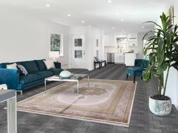 Traditional Qum Oriental Area Rug 7x10