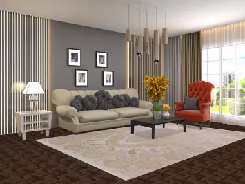 Traditional Silk Qum Oriental Area Rug 6x10