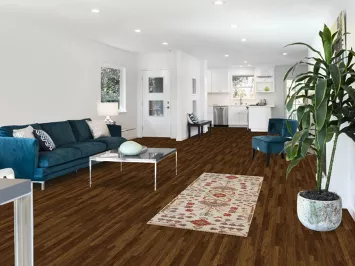 All-Over Kazak Indian Accent Rug 3x6