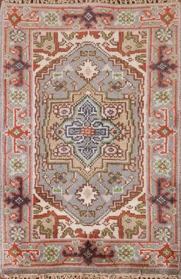 Gray Heriz Serapi Oriental Rug 2x3