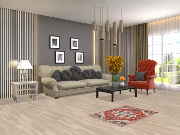 Geometric Heriz Serapi Indian Rug 2x3