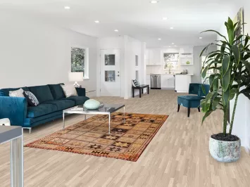 Tribal Checkered Lori Persian Area Rug 5x8