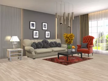 Tribal Wool Shiraz Persian Rug 4x5