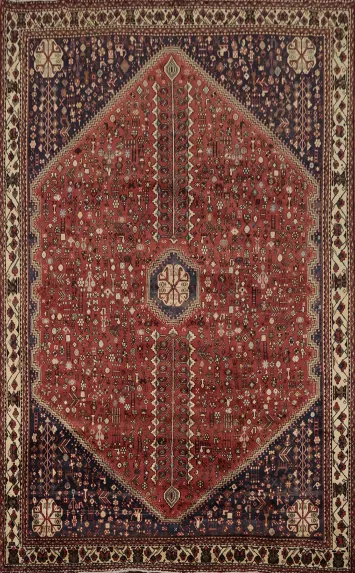 Traditional Abadeh Persian Area Rug 7x10