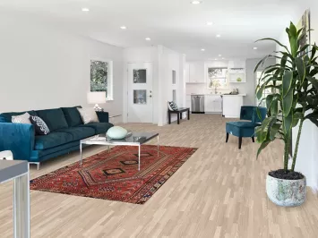 Vintage Wool Lori Persian Rug 4x8