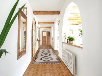 Natural Dye Kurdish Turkish Runner Rug 3x12