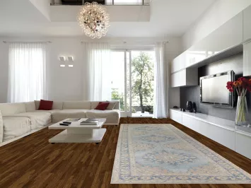 Vegetable Dye Oushak Large Turkish Rug 7x21