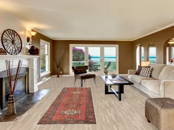 Geometric Heriz Persian Runner Rug 3x11