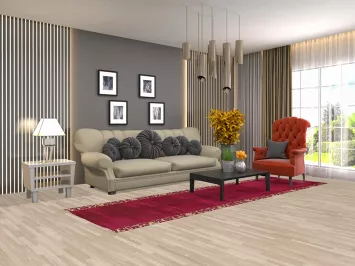 Pink Fuchsia Tabriz Persian Runner Rug 3x11