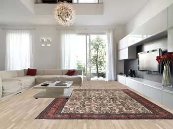 Antique Vegetable Dye Bibikabad Large Persian Rug 11x15