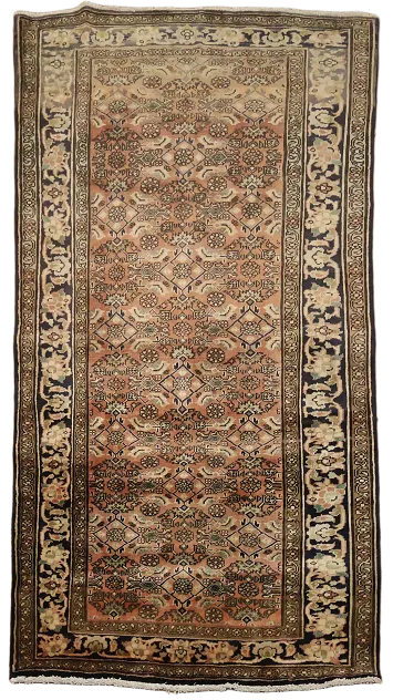 Sophisticated Vintage Rug: Masterpiece for Stylish Interiors 5x9