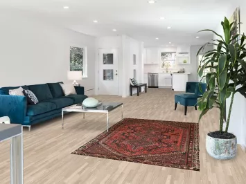 Vintage Wool Qashqai Persian Rug 5x6