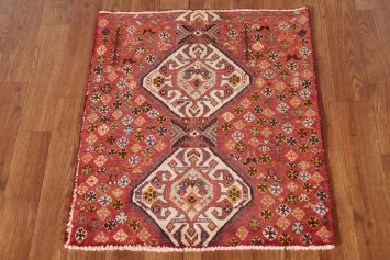 Vintage Shiraz Square Persian Rug 2x2