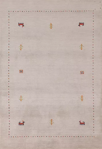 Tribal Gabbeh Oriental Rug 4x6