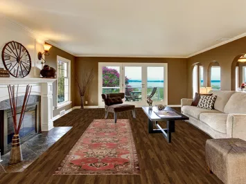 Pink Geometric Heriz Persian Runner Rug 3x13