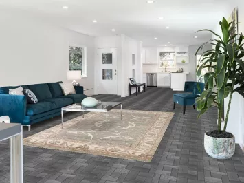 Sage Green Oushak Oriental Area Rug 6x9