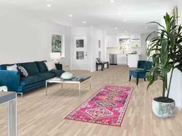 Tribal Fuchsia Kazak Indian Runner Rug 3x8