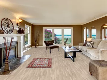 Light Blue Heriz Serapi Indian Accent Rug 3x5