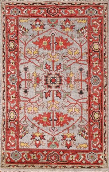 Handmade Heriz Serapi Indian Accent Rug 3x5