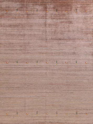 Striped Gabbeh Oriental Area Rug 8x10