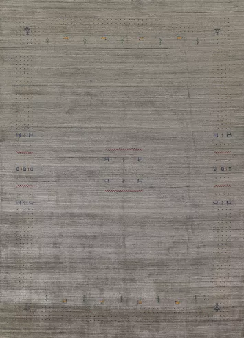 Tribal Wool Gabbeh Indian Area Rug 9x12