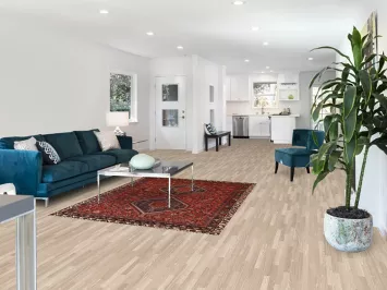 Vintage Wool Qashqai Persian Rug 5x6