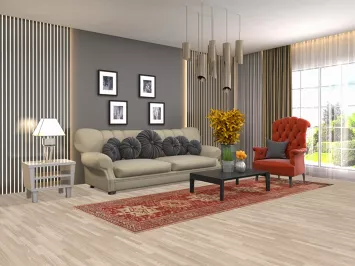 Geometric Wool Gharajeh Persian Runner Rug 4x11