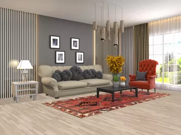 Geometric Lori Persian Runner Rug 4x10