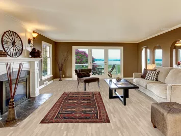 Navy Blue Meshkin Persian Runner Rug 4x10