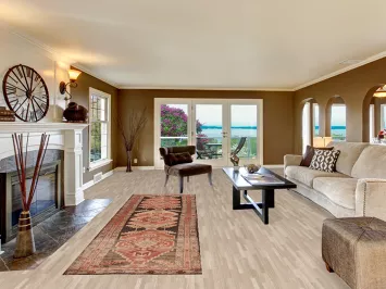 Vintage Wool Meshkin Persian Runner Rug 3x11