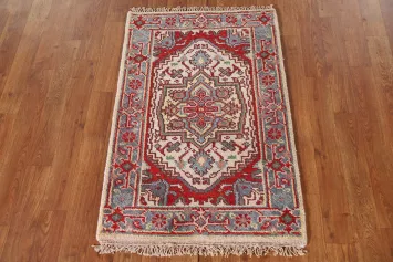 Geometric Heriz Serapi Oriental Rug 2x3