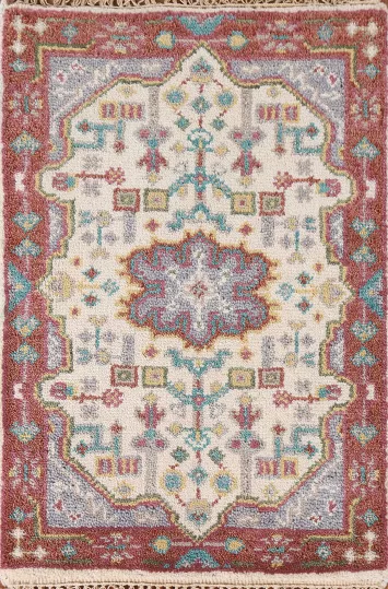Geometric Kazak Indian Rug 2x3