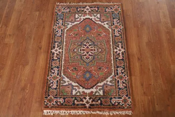 Handmade Heriz Serapi Oriental Rug 2x3