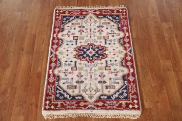 Geometric Kazak Indian Rug 2x3