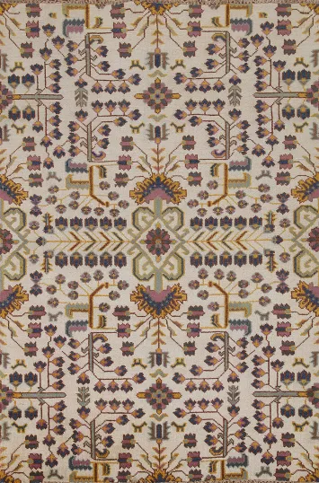 All-Over Kazak Handmade Area Rug 5x8