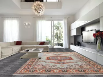 Geometric Viss Large Oriental Rug 12x18