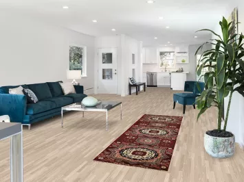 Red Geometric Kazak Indian Runner Rug 3x8