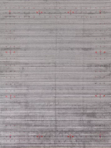Striped Gabbeh Oriental Area Rug 8x10