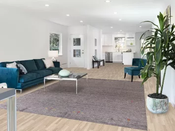 Striped Gabbeh Living Room Area Rug 8x10