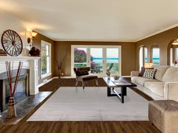 Striped Gabbeh Oriental Area Rug 9x12