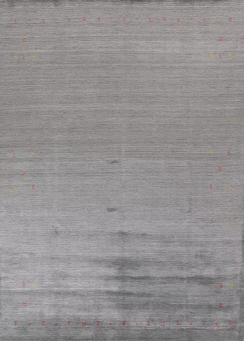 Striped Gabbeh Indian Area Rug 9x12