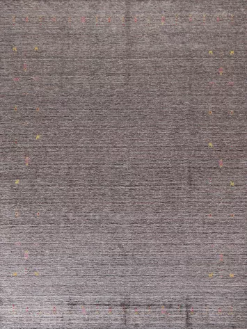 Striped Gabbeh Indian Area Rug 8x10