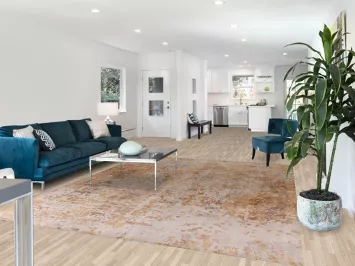 Handmade Modern Abstract Area Rug 8x10