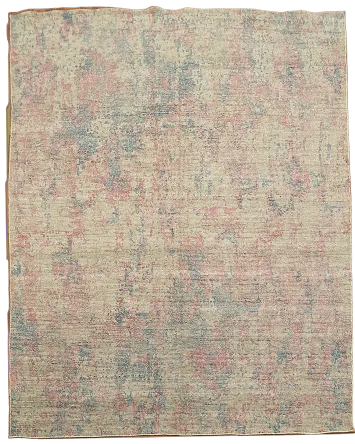 Abstract Modern Oriental Area Rug 8x10