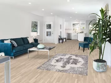 Handmade Abstract Indian Rug 4x6