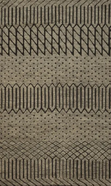 Trellis Moroccan Indian Area Rug 5x8