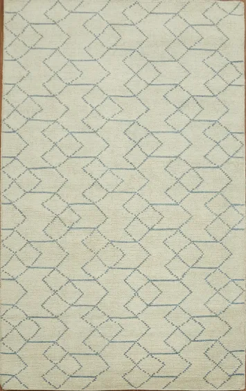 All-Over Moroccan Indian Area Rug 5x8