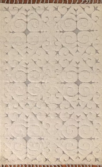 Earth Tone Moroccan Indian Area Rug 5x8