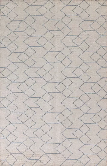 All-Over Trellis Moroccan Oriental Area Rug 5x8