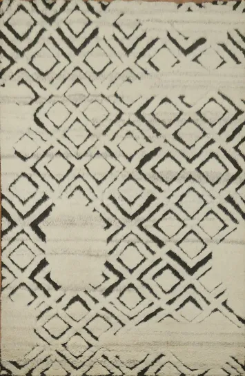 Trellis Moroccan Indian Area Rug 5x8